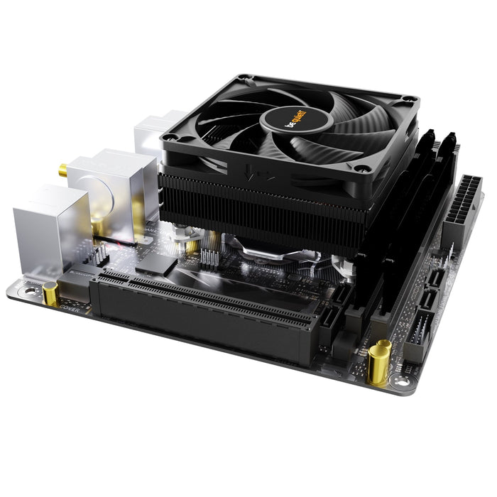 Be Quiet! BK034 Pure Rock LP Heatsink & Fan, Intel & AMD Sockets, 92mm PWM Fan, Low Profile, 100W TDP-Cooling-Gigante Computers