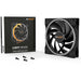 Be Quiet (BL075) Light Wings 14cm PWM ARGB High Speed Case Fan, Rifle Bearing, 20 LEDs, Front & Rear Lighting, Up to 2200 RPM-Cooling-Gigante Computers