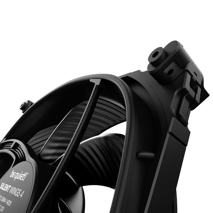 Be Quiet! (BL097) Silent Wings 4 14cm PWM High Speed Case Fan, Black, Up to 1900 RPM, Fluid Dynamic Bearing-Cooling-Gigante Computers