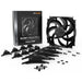Be Quiet! (BL099) Silent Wings Pro 4 14cm PWM Case Fan, Black, Up to 2400 RPM, 3x Speed Switch, Fluid Dynamic Bearing-Cooling-Gigante Computers