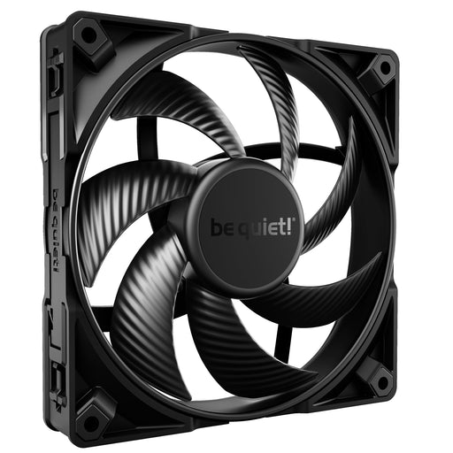 Be Quiet! (BL099) Silent Wings Pro 4 14cm PWM Case Fan, Black, Up to 2400 RPM, 3x Speed Switch, Fluid Dynamic Bearing-Cooling-Gigante Computers