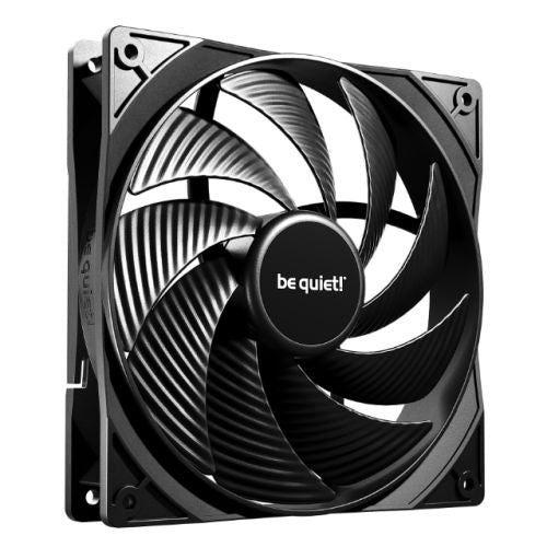 Be Quiet! BL109 Pure Wings 3 PWM High Speed 14cm Case Fan, Rifle Bearing, Black, 1800 RPM, Ultra Quiet-Cooling-Gigante Computers