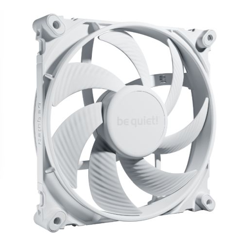 Be Quiet! (BL117) Silent Wings 4 14cm PWM High Speed Case Fan, White, Up to 1900 RPM, Fluid Dynamic Bearing-Case Fans-Gigante Computers