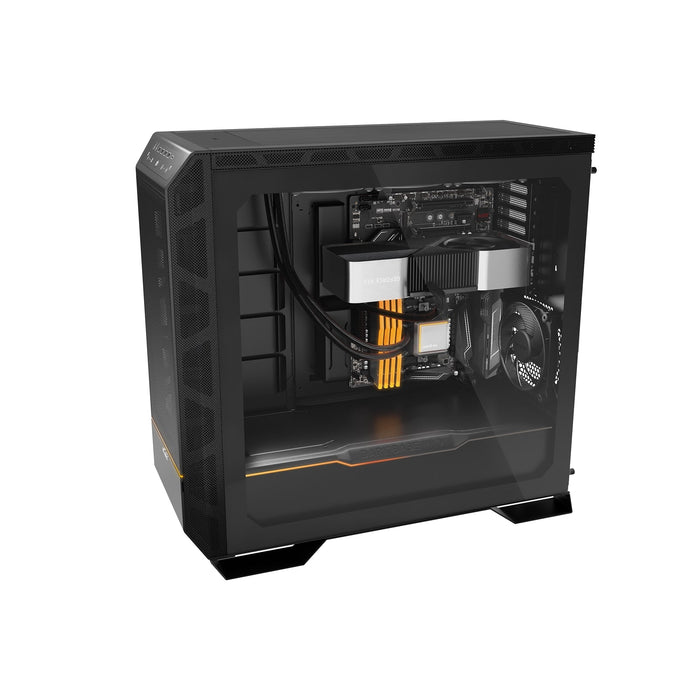 Be Quiet! Dark Base Pro 901 Gaming Case w/ Glass Window, E-ATX, ARGB 
 Strip, 3 Fans, Changeable Top & Front, QI Charger, Touch-Sensitive I/O, Black-Cases-Gigante Computers