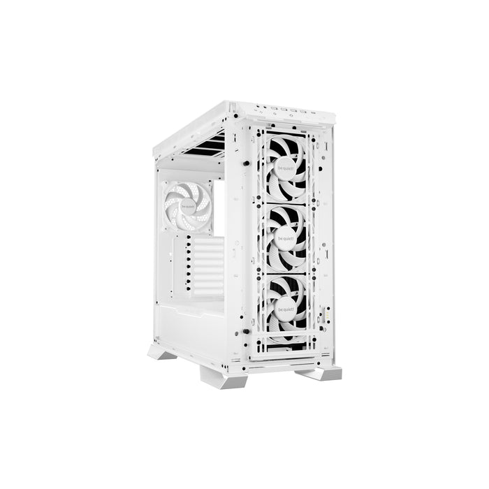 Be Quiet! Dark Base Pro 901 Gaming Case w/ Glass Window, E-ATX, ARGB 
 Strip, 3 Fans, Changeable Top & Front, QI Charger, Touch-Sensitive I/O, White-Cases-Gigante Computers