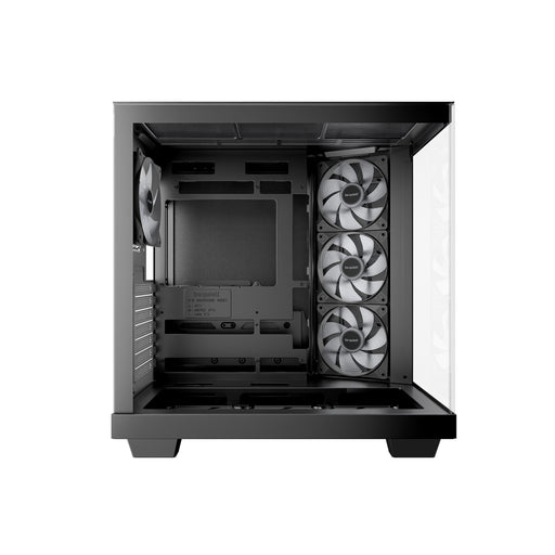 Be Quiet! Light Base 500 LX ARGB Gaming Case w/ Glass Front & Side, ATX, 4x ARGB Fans & ARGB Hub, USB-C 10Gbps, Asus BTF Compatible, Black-Cases-Gigante Computers