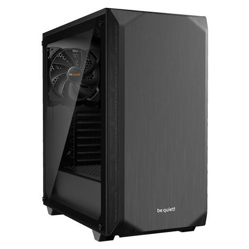 Be Quiet! Pure Base 500 Gaming Case with Window, ATX, No PSU, 2 x Pure Wings 2 Fans, PSU Shroud, Black-Cases-Gigante Computers