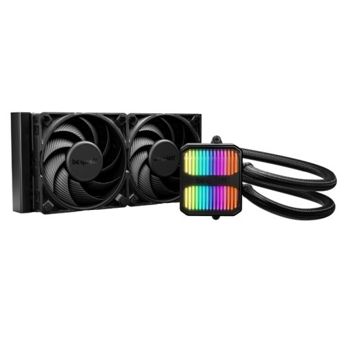 Be Quiet! Silent Loop 3 240mm ARGB Liquid CPU Cooler, 3-Chamber Pump, Large Fin Area, Silent Wings 4 PWM Fans, Black-CPU Coolers-Gigante Computers