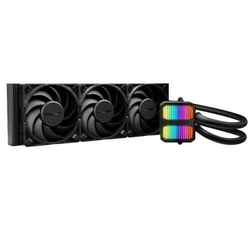 Be Quiet! Silent Loop 3 360mm ARGB Liquid CPU Cooler, 3-Chamber Pump, Large Fin Area, Silent Wings 4 PWM Fans, Black-CPU Coolers-Gigante Computers