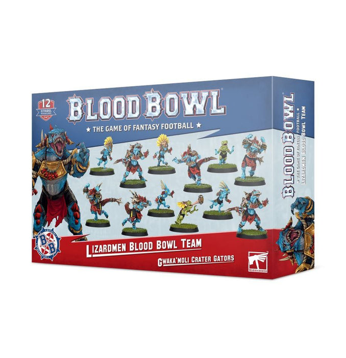 Blood Bowl: Lizardmen Blood Bowl Team – Gwaka'moli Crater Gators-Gigante Computers
