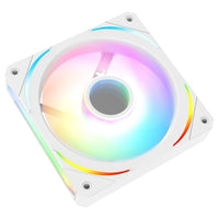 CIT Lightning 120mm Three-Sided Infinity ARGB White 3-Pin PC Cooling Fan - High-Performance RGB Case Fan-Fans-Gigante Computers
