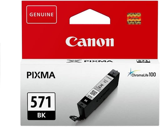 Canon CLI-571BK Black Ink Cartridge-Ink Cartridges-Gigante Computers