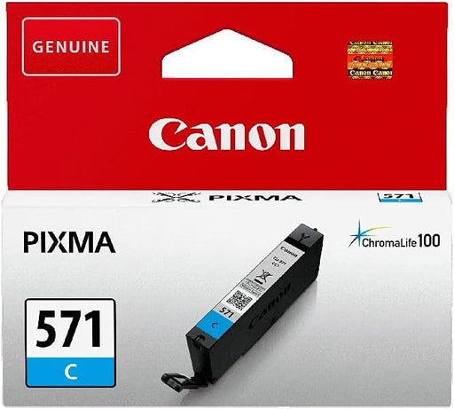 Canon CLI-571C Cyan Ink Cartridge-Ink Cartridges-Gigante Computers