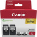 Canon PG-540L (Black) Ink Cartridge (Yield 2 x 300 Pages) Twin Pack-Ink Cartridges-Gigante Computers