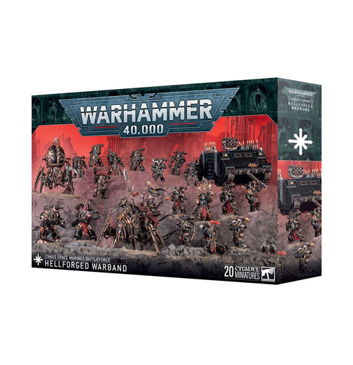 Chaos Space Marines Battleforce: Hellforged Warband-Boxed Games & Models-Gigante Computers