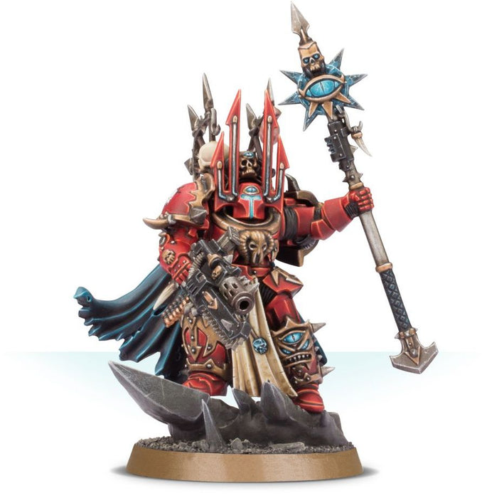 Chaos Space Marines: Chaos Lord in Terminator Armour-Boxed Games & Models-Gigante Computers