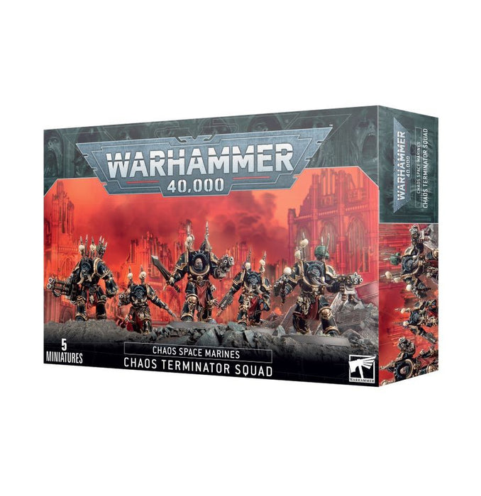 Chaos Space Marines: Chaos Terminator Squad-Boxed Games & Models-Gigante Computers
