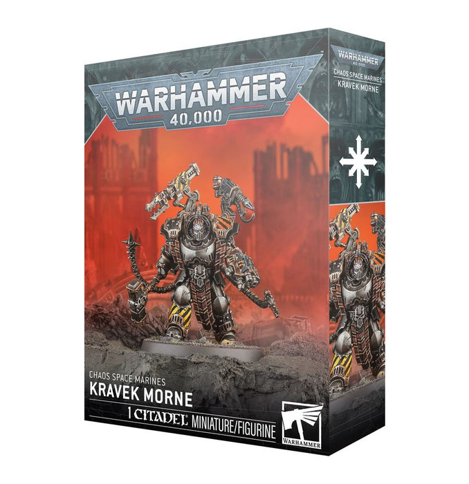 Chaos Space Marines: Kravek Morne-Boxed Games & Models-Gigante Computers