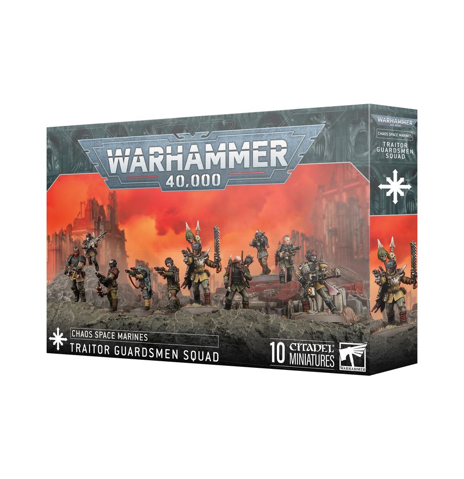 Chaos Space Marines: Traitor Guardsmen — Gigante Computers