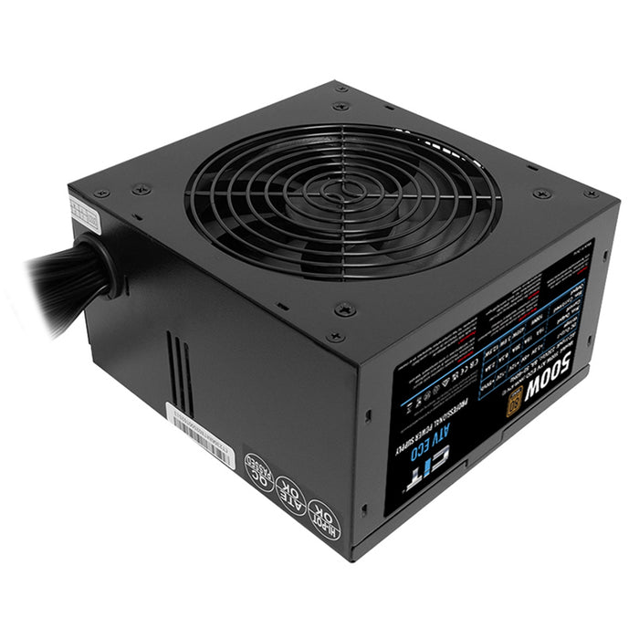 CiT 500w ATV Eco Bronze 500W 230V 12cm Fan APFC-Power Supplies-Gigante Computers