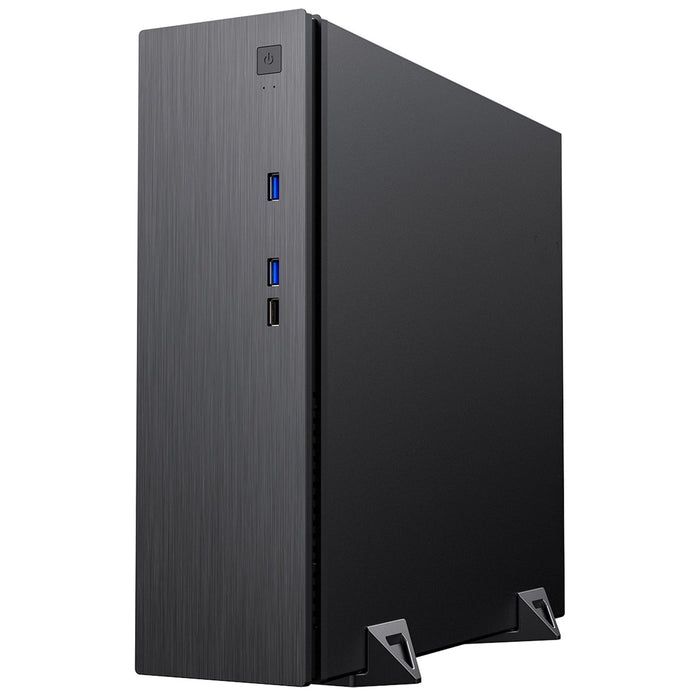 CiT S506 Case, Home & Business, Black, Slim Desktop Chassis, 2 x USB 3.0 / 1 x USB 2.0, Full Tool-Less Design, Micro ATX, Mini-ITX, TFX PSU Form Factor Required-Cases-Gigante Computers