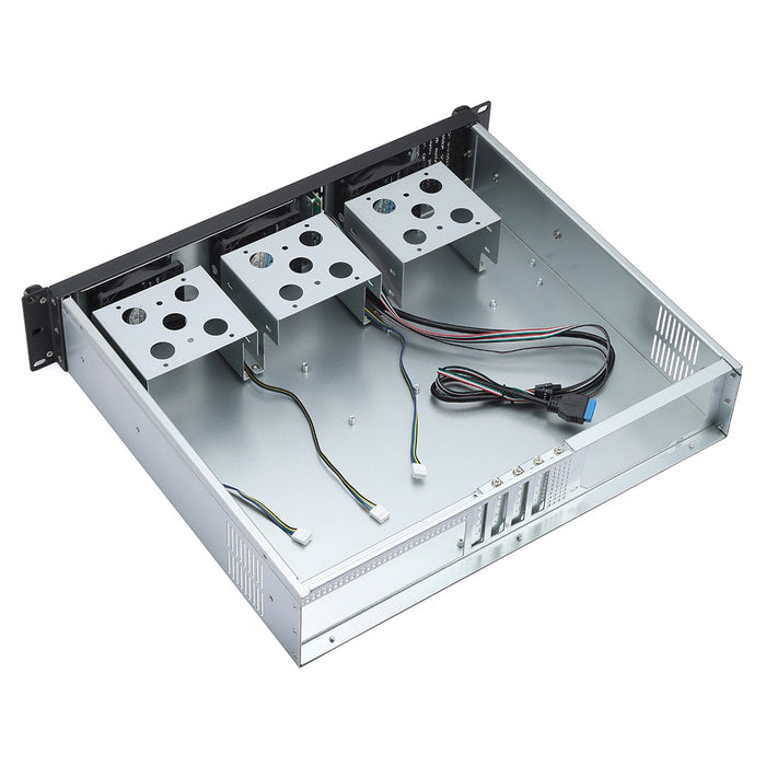 Codegen 2U Rackmount 405mm Deep 3 x 80mm HDB PWM Fans Included-Cases-Gigante Computers