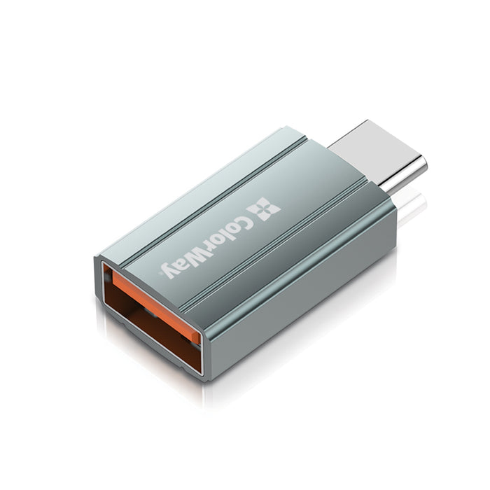 ColorWay Grey Adapter USB-A To Type-C — Gigante Computers