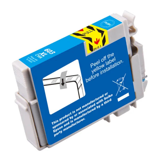 Compatible Epson 603XL Cyan ink cartridge-Ink Cartridges-Gigante Computers