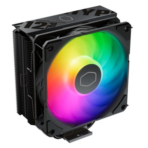 Cooler Master Hyper 212 Pro ARGB Heatsink & Fan, Intel & AMD Sockets, Loop Dynamic SickleFlow Fan, Aluminium Fins, 4x Heatpipes, 230W TDP-CPU Coolers-Gigante Computers
