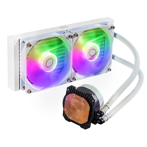 Cooler Master MasterLiquid 240L Core ARGB All In One Liquid CPU Cooler - 240mm-Fans-Gigante Computers