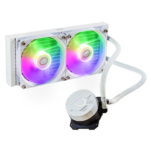 Cooler Master MasterLiquid 240L Core ARGB All In One Liquid CPU Cooler - 240mm-Fans-Gigante Computers