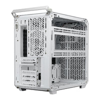 Cooler Master Qube 500 Flatpack, White, Modular Mid-Tower w/ Tempered Glass Window, E-ATX/ATX/MicroATX/Mini-ITX-Cases-Gigante Computers