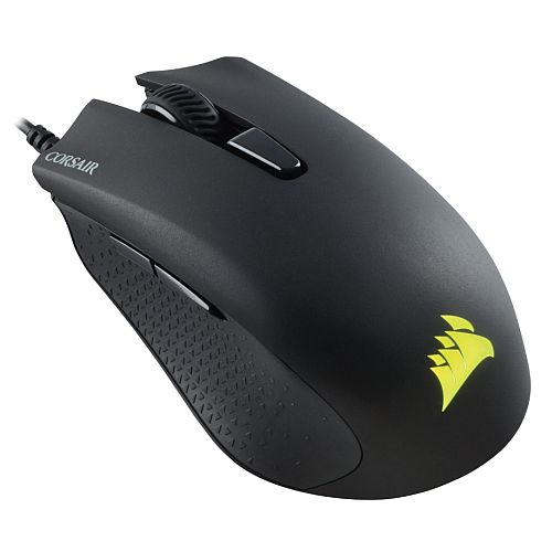 Corsair Harpoon Pro RGB FPS/MOBA Lightweight Optical Gaming Mouse, Omron Switches, 12000 DPI, 6 Programmable Buttons-Mice-Gigante Computers