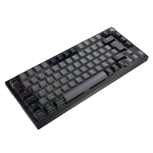 Corsair K65 PLUS Wireless Compact 75% Mechanical RGB Gaming Keyboard, Wireless/Btooth/USB, MLX Red Linear Switches, Sound Dampening, Black-Keyboards-Gigante Computers