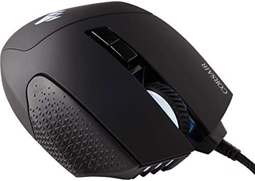 Corsair Scimitar RGB Elite Optical MOBA/MMO Gaming Mouse, 18000 DPI, 17 Programmable Buttons, Key Slider Control System, Black-Mice-Gigante Computers