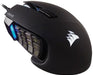 Corsair Scimitar RGB Elite Optical MOBA/MMO Gaming Mouse, 18000 DPI, 17 Programmable Buttons, Key Slider Control System, Black-Mice-Gigante Computers