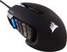 Corsair Scimitar RGB Elite Optical MOBA/MMO Gaming Mouse, 18000 DPI, 17 Programmable Buttons, Key Slider Control System, Black-Mice-Gigante Computers