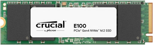 Crucial E100 PCIe Gen4 NVMe 1TB M.2 SSD-Internal Hard Drives-Gigante Computers