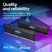 Crucial Pro (CP16G60C36U5B) DDR5-600 16BG UDIMM OC Gaming Memory ,Sequential Write up to 6,000 MB/s, Sequential Read up to 6,400 MB/s-Memory-Gigante Computers