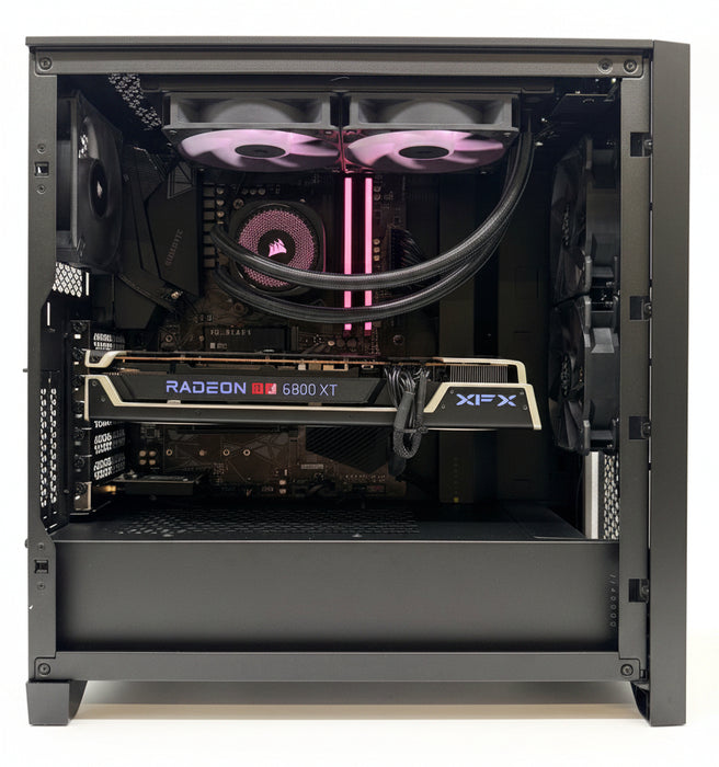 Custom Gaming PC Ryzen 7 5800X 32GB DDR4 2TB NVMe SSD RX 6800XT 16GB Windows 11 - Refurbished-Prebuilt Systems-Gigante Computers