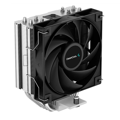 DeepCool AG400 Fan CPU Cooler, Universal Socket, High Efficiency 120mm PWM Cooling Black Fan, 2000RPM, 4 Heat Pipes, 220W Heat Dissipation Power, Unique Matrix Fin Design, Intel LGA 1700 Bracket Included-Fans-Gigante Computers