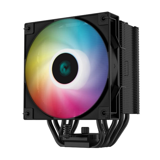 DeepCool AG500 BK ARGB Fan CPU Cooler, Universal Socket, Fine-Tuned 120mm PWM Addressable RGB Fan, 1850RPM, 5 Heat Pipes, 240W Heat Dissipation Power, Unique Matrix Fin Design, Intel LGA 1700 Bracket Included-Fans-Gigante Computers