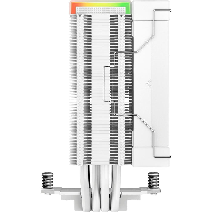 DeepCool AK400 Digital CPU Cooler, White, 1x 120mm Fan, Single Tower, ARGB, 4x Direct Touch Copper Heatpipes, Intel/AMD-Fans-Gigante Computers