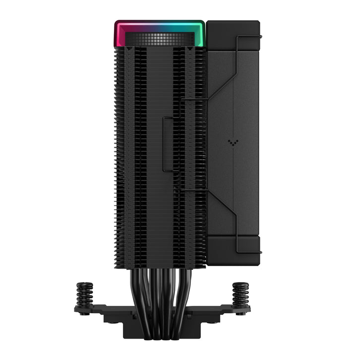 DeepCool AK400 Digital Pro CPU Air Cooler, ARGB Fan & Digital Display, 120mm PWM Fan, 4 Copper Heatpipes, Quiet Operation, Intel & AMD Compatible Black-Fans-Gigante Computers