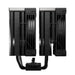 DeepCool AK620 G2 DIGITAL NYX Dual Tower CPU Cooler, Black, 2 x 120mm Fan, 6 x advanced Copper Heatpipes, Intel/AMD-Fans-Gigante Computers