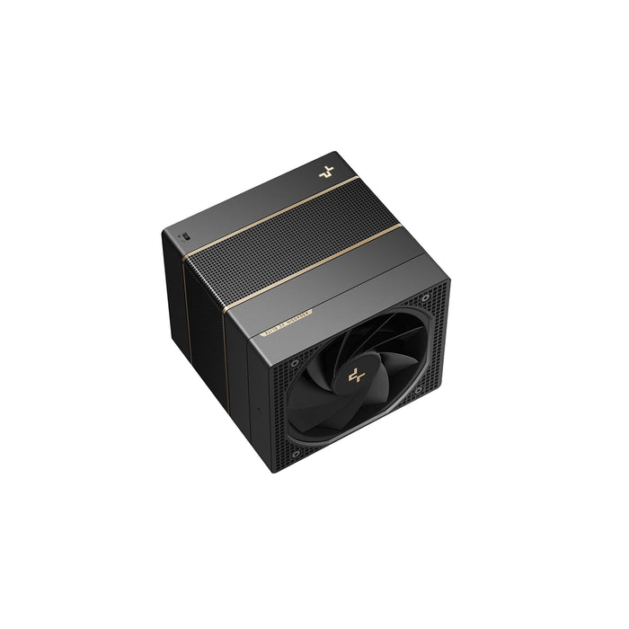 DeepCool ASSASSIN VC ELITE Black Dual-Tower CPU Cooler Vapor Chamber Base, 7 Heatpipes, 300W TDP, Quiet Dual Fans (140mm + 120mm), Dual Performance/Quiet Modes, Universal Socket Support-Fans-Gigante Computers