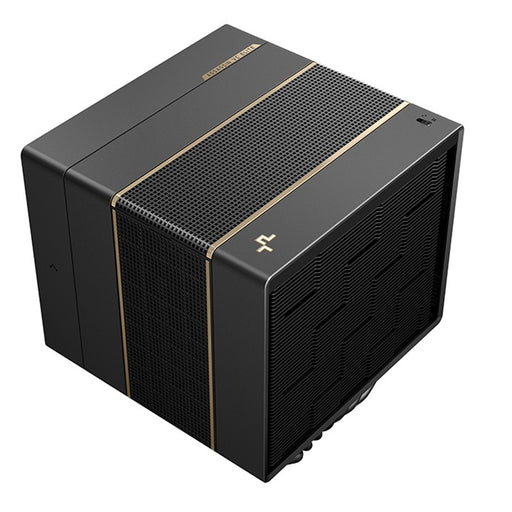 DeepCool ASSASSIN VC ELITE Black Dual-Tower CPU Cooler Vapor Chamber Base, 7 Heatpipes, 300W TDP, Quiet Dual Fans (140mm + 120mm), Dual Performance/Quiet Modes, Universal Socket Support-Fans-Gigante Computers