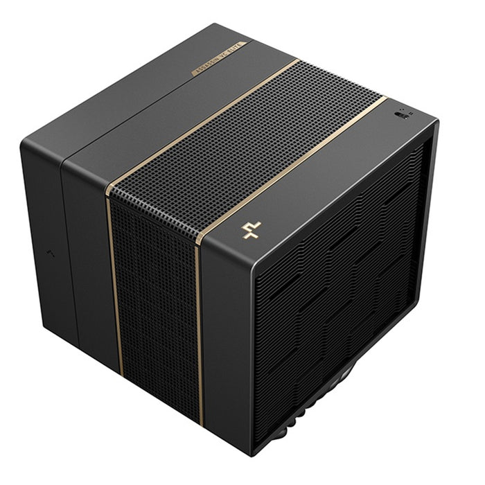 DeepCool ASSASSIN VC ELITE Black Dual-Tower CPU Cooler Vapor Chamber Base, 7 Heatpipes, 300W TDP, Quiet Dual Fans (140mm + 120mm), Dual Performance/Quiet Modes, Universal Socket Support-Fans-Gigante Computers