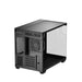 DeepCool CG330 3F ARGB Dual-Chamber Micro-ATX Tower Case, Tempered Glass Panels, 3 x 120mm ARGB Fans, USB 3.0, ITX/Micro-ATX, Black-Cases-Gigante Computers