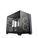 DeepCool CG330 3F ARGB Dual-Chamber Micro-ATX Tower Case, Tempered Glass Panels, 3 x 120mm ARGB Fans, USB 3.0, ITX/Micro-ATX, Black-Cases-Gigante Computers